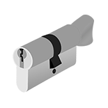 cylindre à bouton débrayable