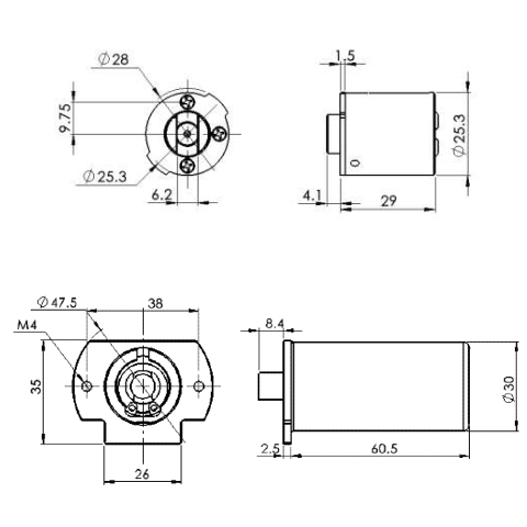 Jeu de cylindres Locxis BRICASSE Serruriers de France® compatible Bricard SUPERSÛRETÉ- 3 clés brevetées