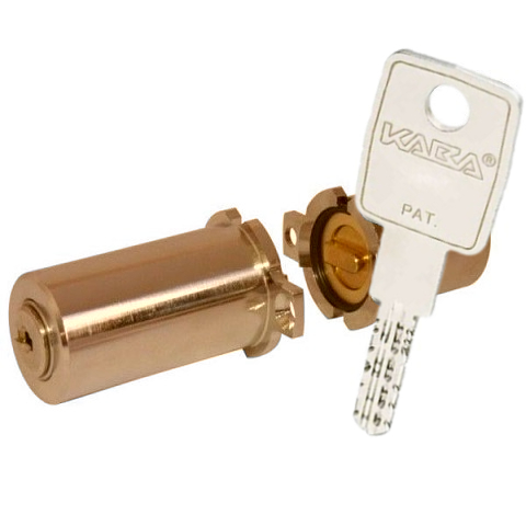 Jeu de cylindres 753 Kaba compatible Fichet - 4 clés ExperT