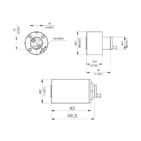Jeu de cylindres Kreno compatible KESO - 3 clés MTL600