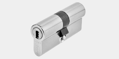 Cylindre européen, finition nickelé