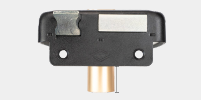 Mesurer un cylindre de serrure en applique multipoint